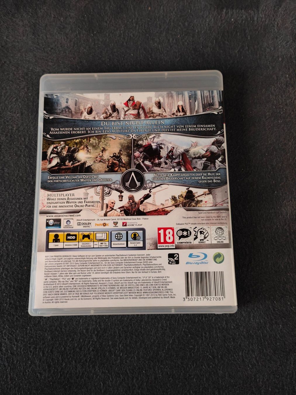 Giochi: Assassins Creed Brotherhood UNCUTED PS3 – Usato da Dietikon venduto da Migi_97D 2