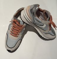 Voile Blanche – Sneaker Grau/Silber/Hellblau Gr. 38