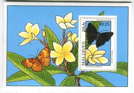Block "Schmetterlinge". Malediven.