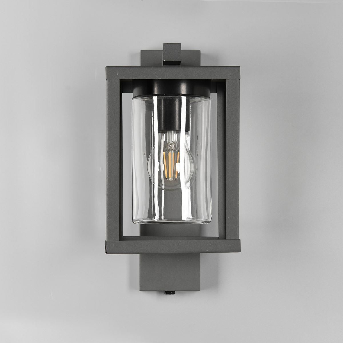 Lampade: Aussen Wandleuchte, Anthrazit, Glas – Nuovo (secondo la descrizione) da Kreuzlingen venduto da Smart-Light 5