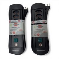 2x Brennenstuhl Premium Line 5-fach Steckleisten,3m (X1110)