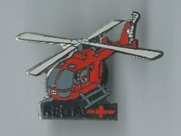 REGA, Pin, Air Rescue Helikopter