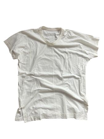 T-shirt Homme Pliss Issey Miyake blanc taille 2 