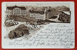 Gruss vom Rigi 1899