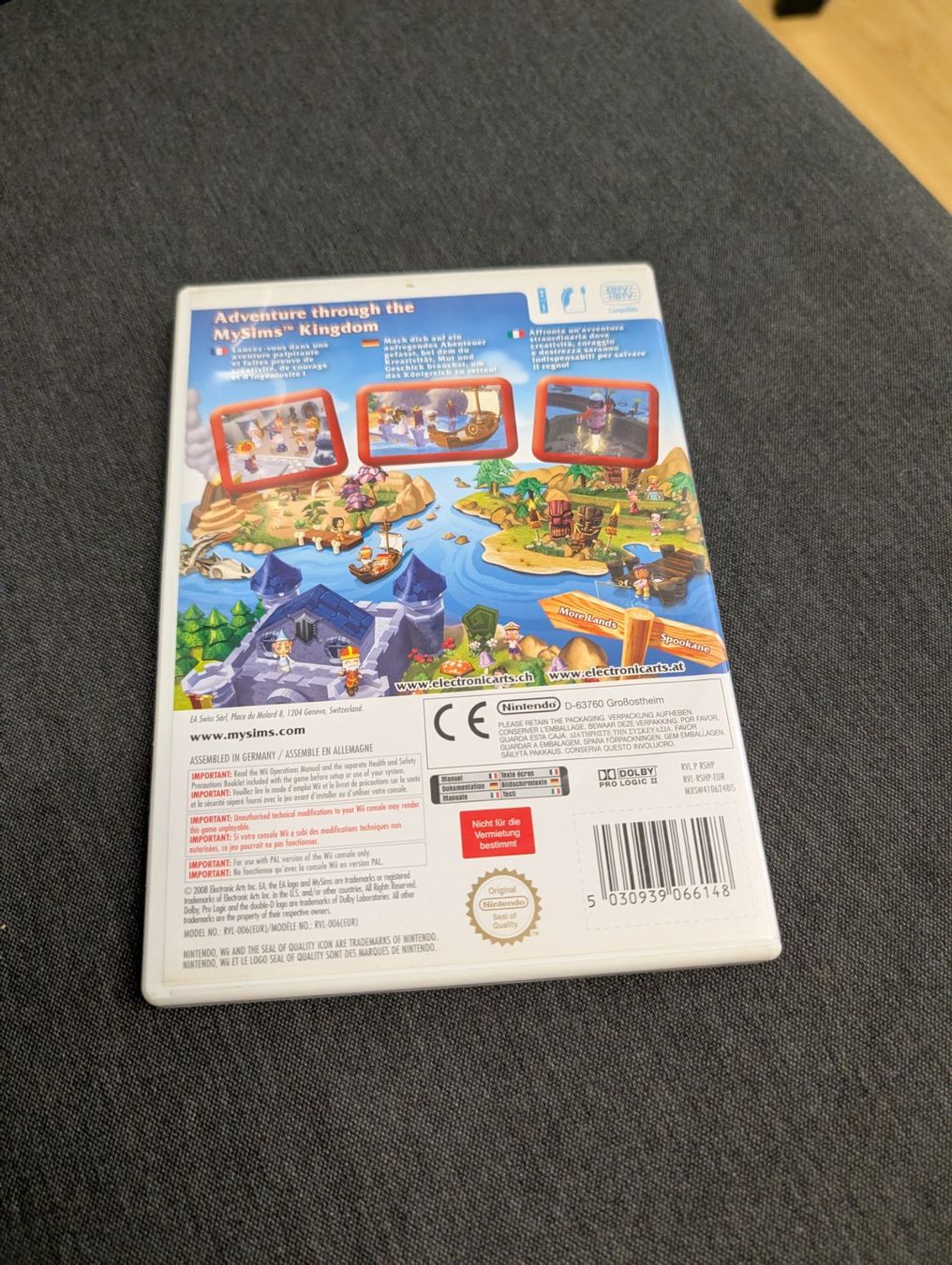 Jeux: My Sims kingdom Nintendo Wii – D'occasion à Giubiasco par Ticinerd 1