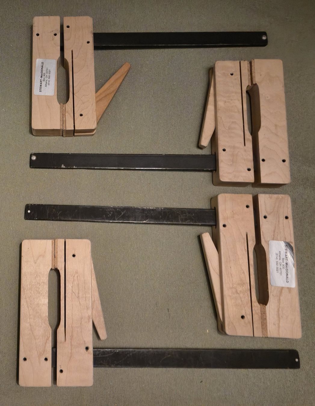Alle Werkzeuge: Klemmzwingen mit HolzBacken – Gebraucht aus Jona von brackets 1