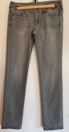 Jeans in Grau, Gr. 40/42