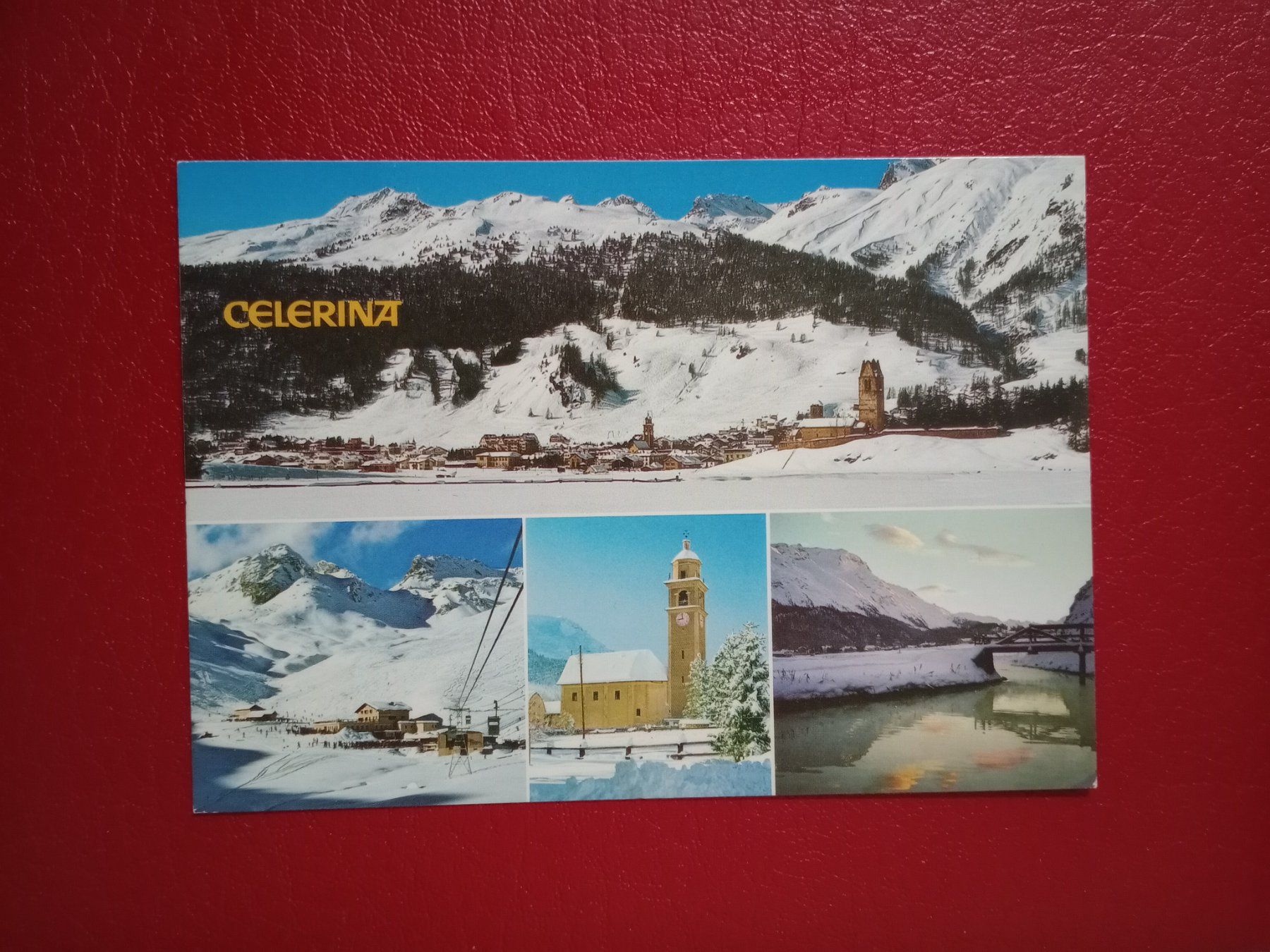 Ansichtskarten: Celerina Graubünden mehrbildrig – Gebraucht aus Küttigen von Melisch1000