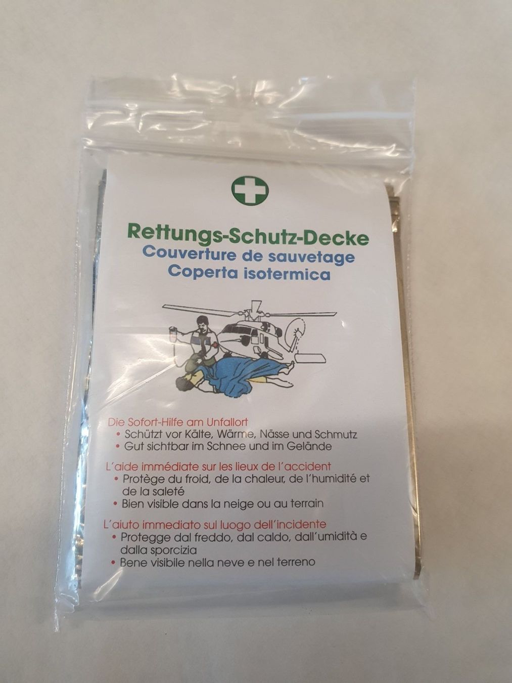 Coperte: Rettungsdecke – Nuovo e nell'imballaggio originale da Rickenbach SZ venduto da Adi_1