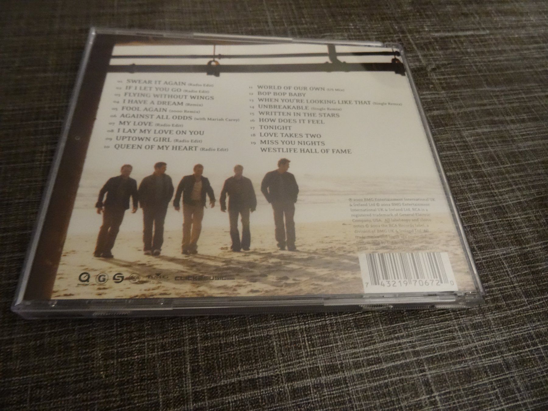 CDs: Westlife - The Greatest Hits - Vol. 1 CD – Gebraucht aus Olten von Disc-Ausverkauf 1