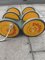 Pedalo Rutscherauto aus Holz, wenig gebraucht, top Zustand!