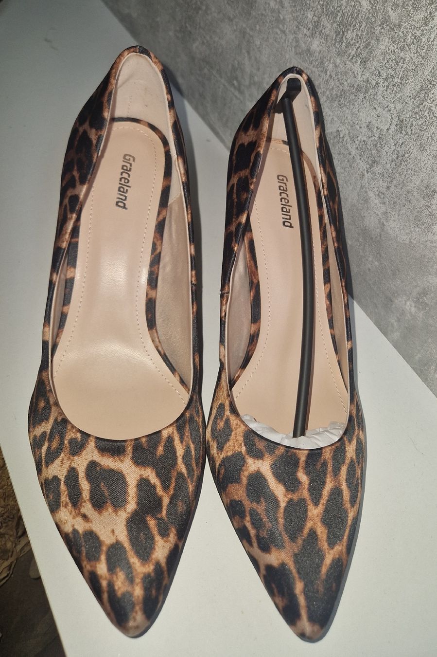 Graceland Scarpe da donna: Graceland Leopardenmuster Pumps, Grösse 39, neu – Nuovo (secondo la descrizione) da Möhlin venduto da Lyhme94