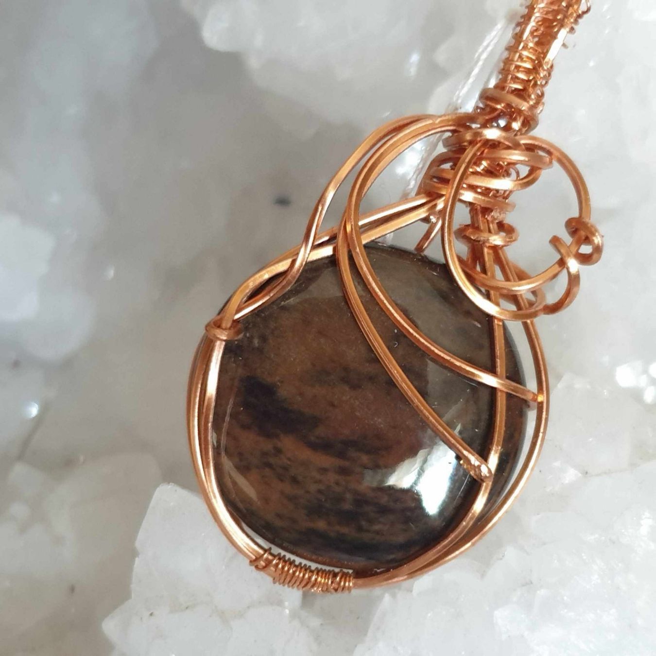 Ciondoli: Pendentif Obsidienne acajou – Nuovo (secondo la descrizione) da SAXON venduto da Mariposita1428 2