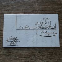 1863  VORPHILA - FALTBELEG Stempel OLTEN