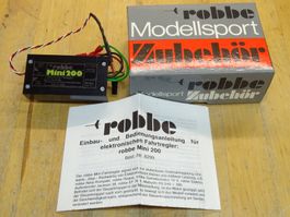 Robbe 8299 Mini 200 Fahrtregler, OVP, Beschreibung