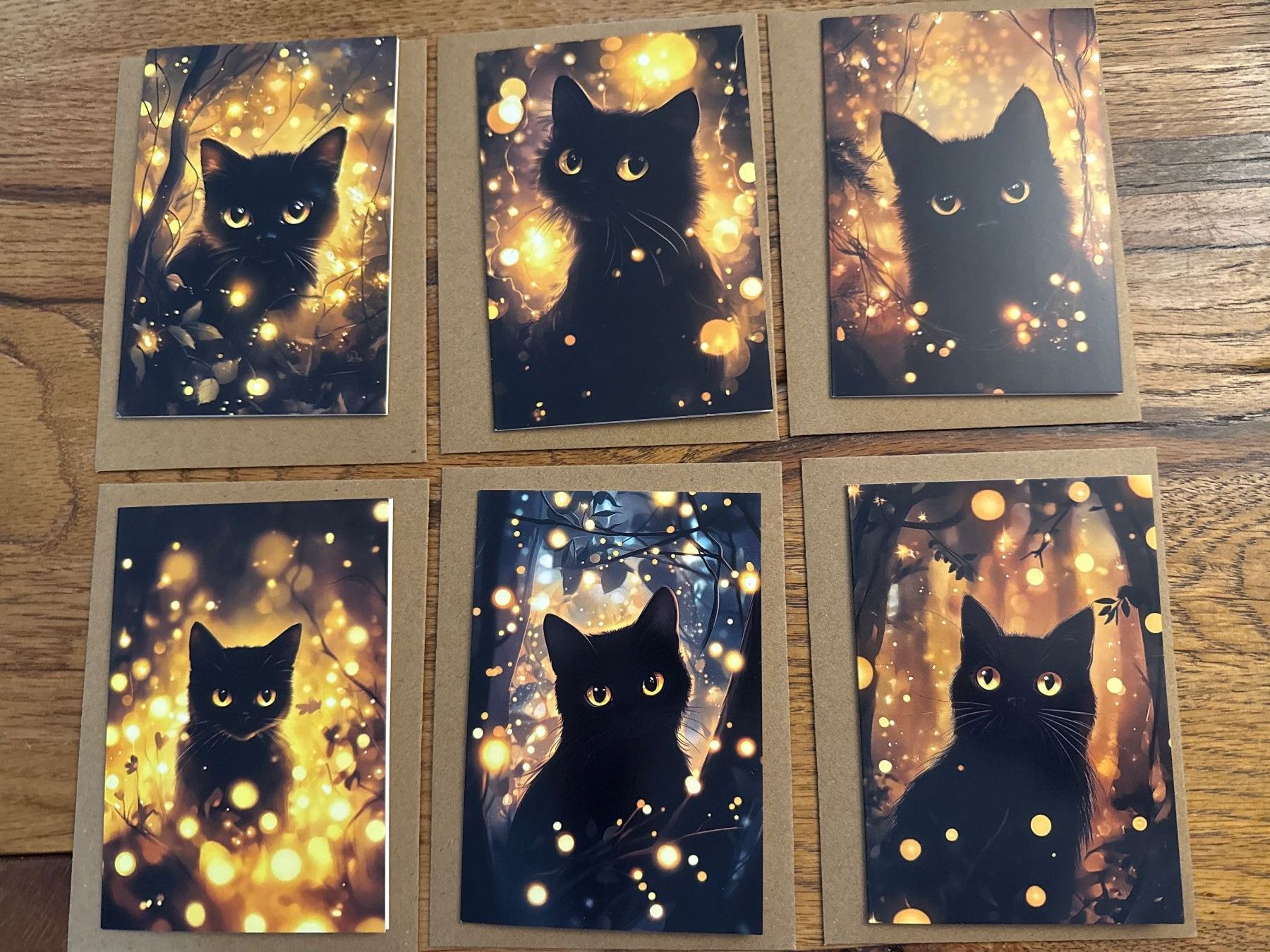 Cartoline: Karten-Set- Grusskarten- Katze-Schreiben-Freude – Nuovo (secondo la descrizione) da Teufenthal AG venduto da MeineSchatztruhe
