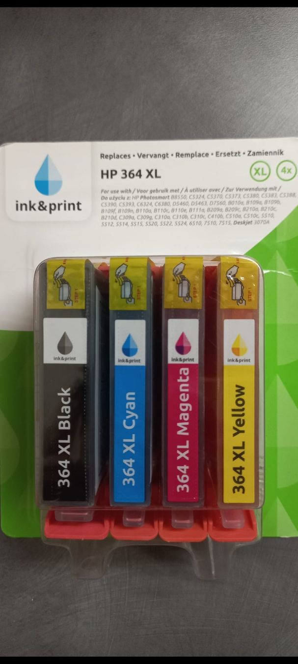 Hewlett Packard Cartucce per stampanti & toner: Cartouches HP 364 XL – Nuovo e nell'imballaggio originale da Collonges-sous-Salève venduto da MERLE385