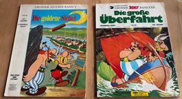 zwei Asterix Bände aus den 1970ern
