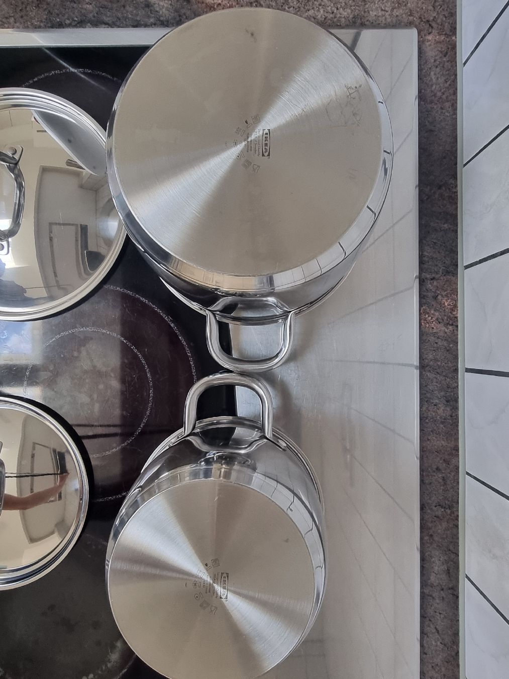 Ikea Pentole: IKEA Topf mit Deckel 3l + 5l – Usato da Otelfingen venduto da EVaterlaus 1