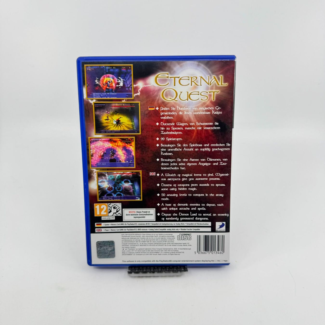 Jeux: Eternal Quest (PS2) – D'occasion à Herisau par Seyashop1 2