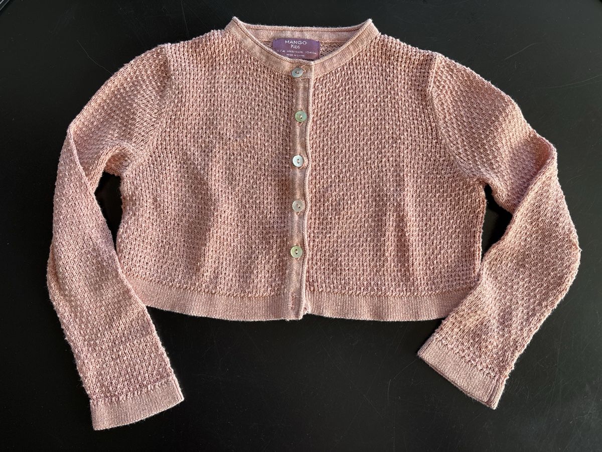 Mango Giacche & Cappotti: Glitzerndes Jäggli Mango Kids gr 104 – Usato da Benken ZH venduto da m1310