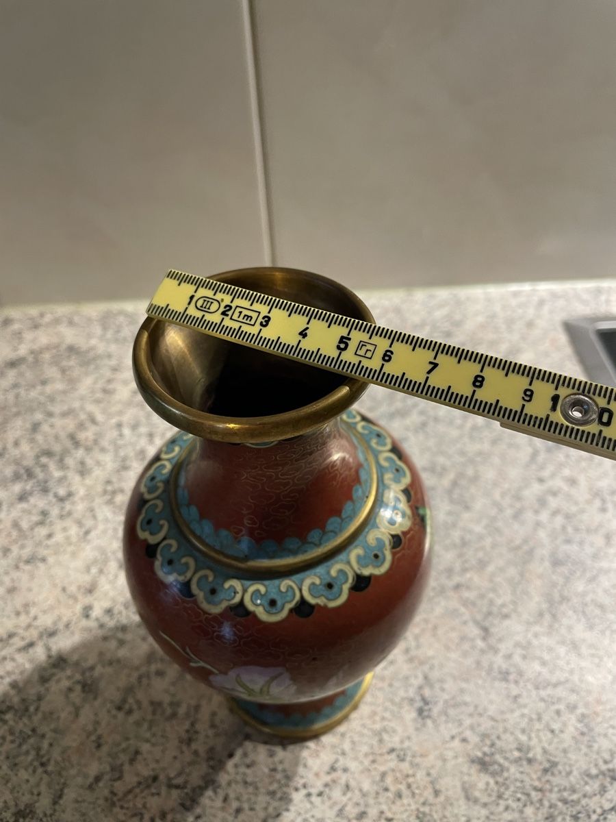 Vasi & Recipienti: Chinesische Vase aus Messing – Usato da Flawil venduto da Naphtali 7