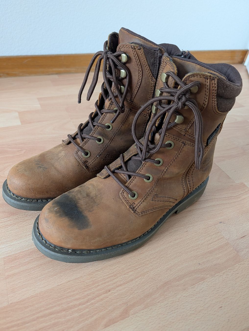 Harley-Davidson Scarpe da uomo: Harley Davidson Motorrad Schuhe – Usato da Herzogenbuchsee venduto da Black-C01