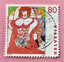 Nr.849 Aloise Corbaz GESTEMPELT  Sonderpostmarken III 1993  