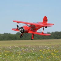 Beech D17S, rot, Spannweite 550mm 2,4GHz 4CH 3D / 6G RTF
