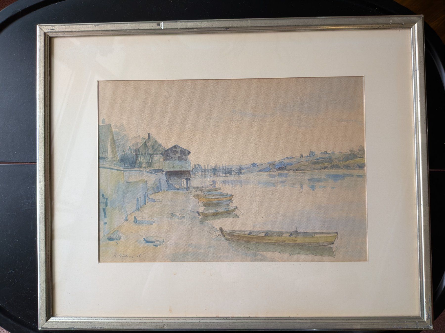 Gemälde: Gemälde Aquarell Hans Bührer – Gebraucht aus Emmen von magelan 3