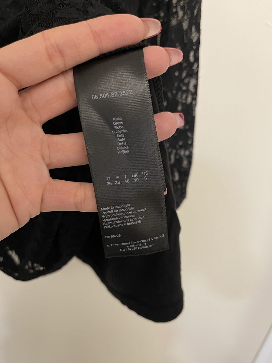 S.Oliver Kleider: Schickes Spitzenkleid von S.Oliver PREMIUM, Gr. 36 – Gebraucht aus Meikirch von Hilfe_Waisentiere 2