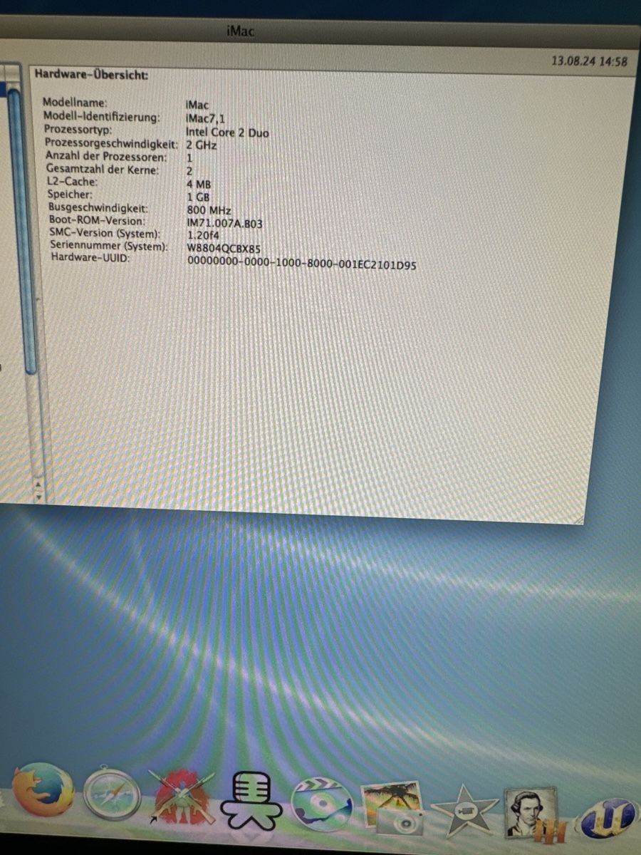 Apple PC: iMac 20" / Intel Core 2 Duo / 4GB RAM – Usato da Bülach venduto da Mirko_21 4