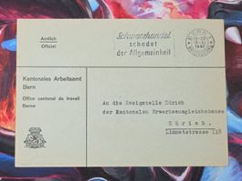 CL31 Enveloppe + Timbre Suisse 1942