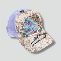 Ed Hardy rhinestones vintage tattoo edition cap hut retro
