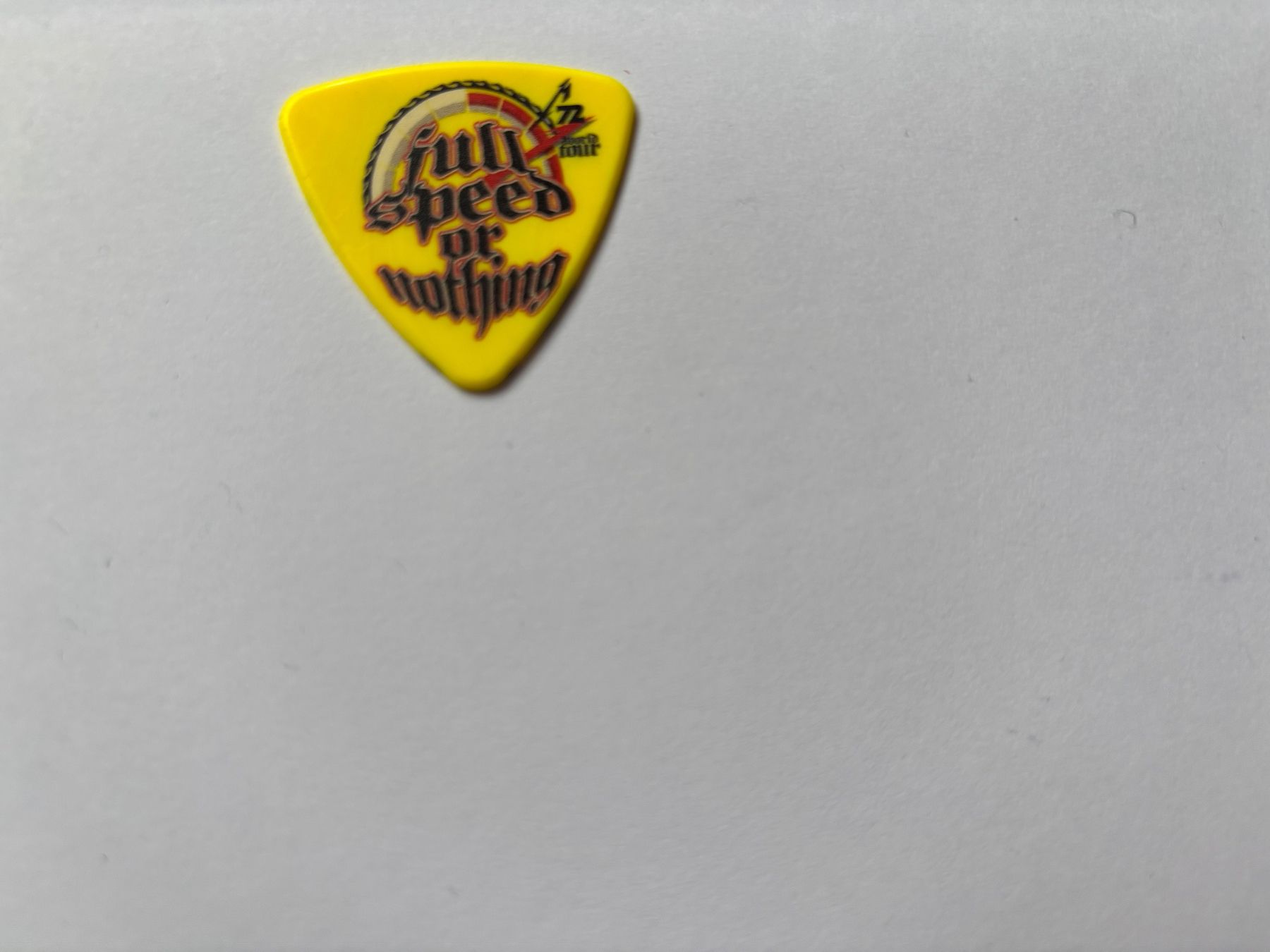 Strumenti musicali: Metallica Gitarre Pick/Plektrum vom Konzert in Zürich – Nuovo (secondo la descrizione) da Belp venduto da Friesen01 1