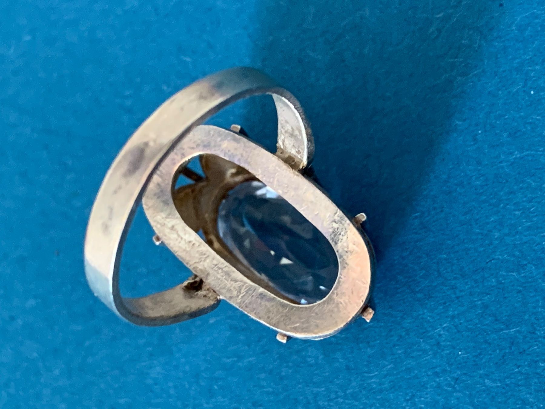 Bagues: Silberring Aquamarin QUEEN (56) – D'occasion à Dittingen par Bijoubelle 4