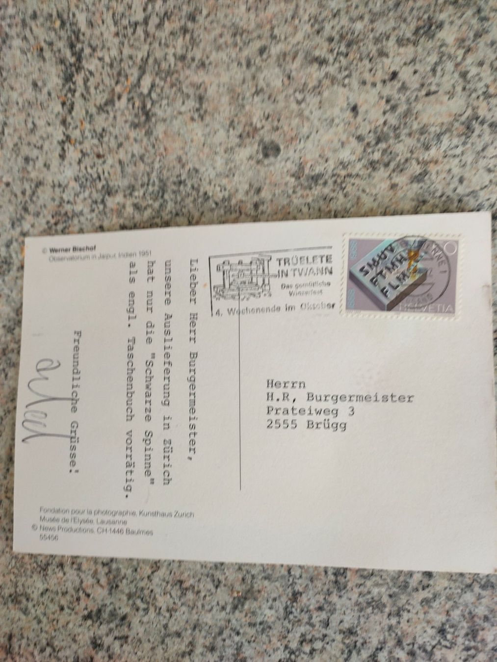 Tous les timbres: Alte Ansichtskarten Schweiz, Sammlung mit seltenen Stempeln – D'occasion à matten b. interlaken par jfran17 4