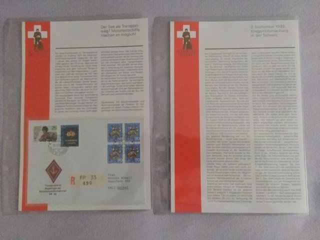Alle Briefmarken: Album Schweizer Feldpost 28 Blätter – Neu (gemäss Beschreibung) aus Thalwil von holoarte 1