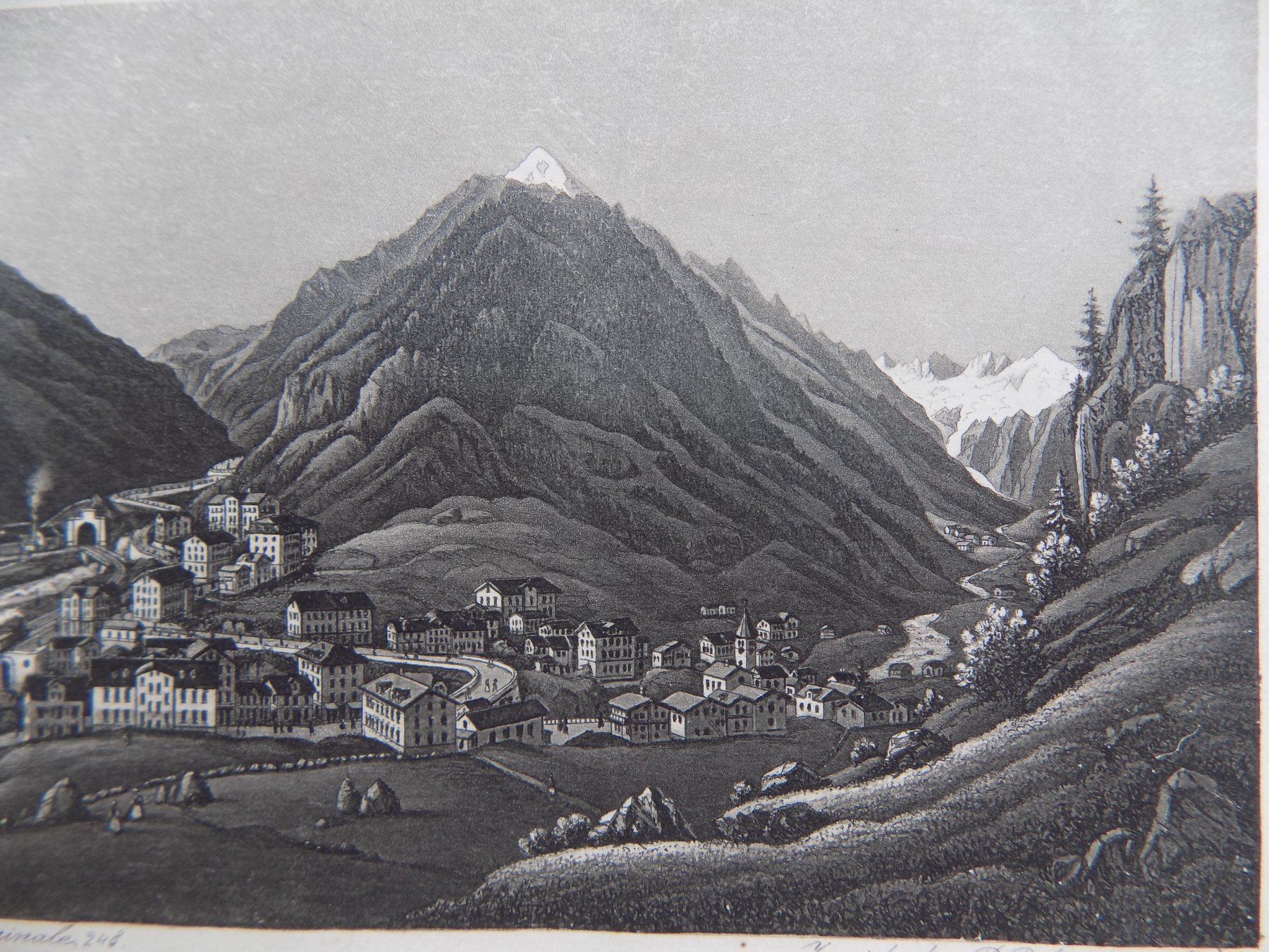 Gravures: Göschenen Gotthard – D'occasion à Risch par Rischli15 6