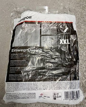 Einweg Overall für Malerarbeiten etc.