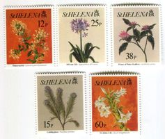 Briefmarken "Blumen". St. Helena