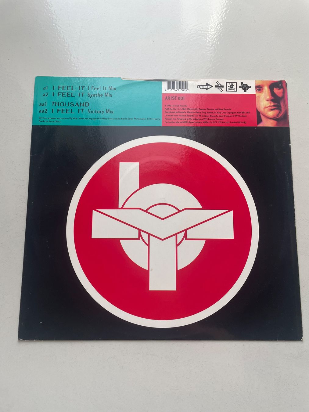 Dischi in vinile: Moby - I feel It + Thousand - Vinyl 12" – Usato da Minusio venduto da Pink222 1
