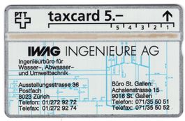 IWAG Ingenieure AG - seltene Firmen Taxcard