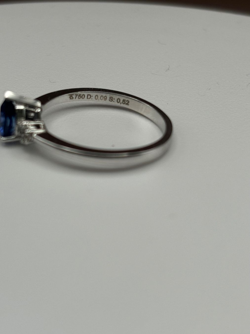 Anelli: Sapphire und diamanten ring – Usato da Arlesheim venduto da tan_y567 2