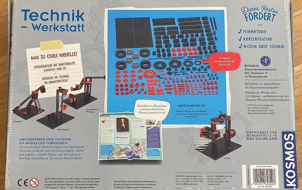 Jeux de construction: Kosmos-Experimentierkasten Technik-Werkstatt – D'occasion à Baden par CoBlume 1