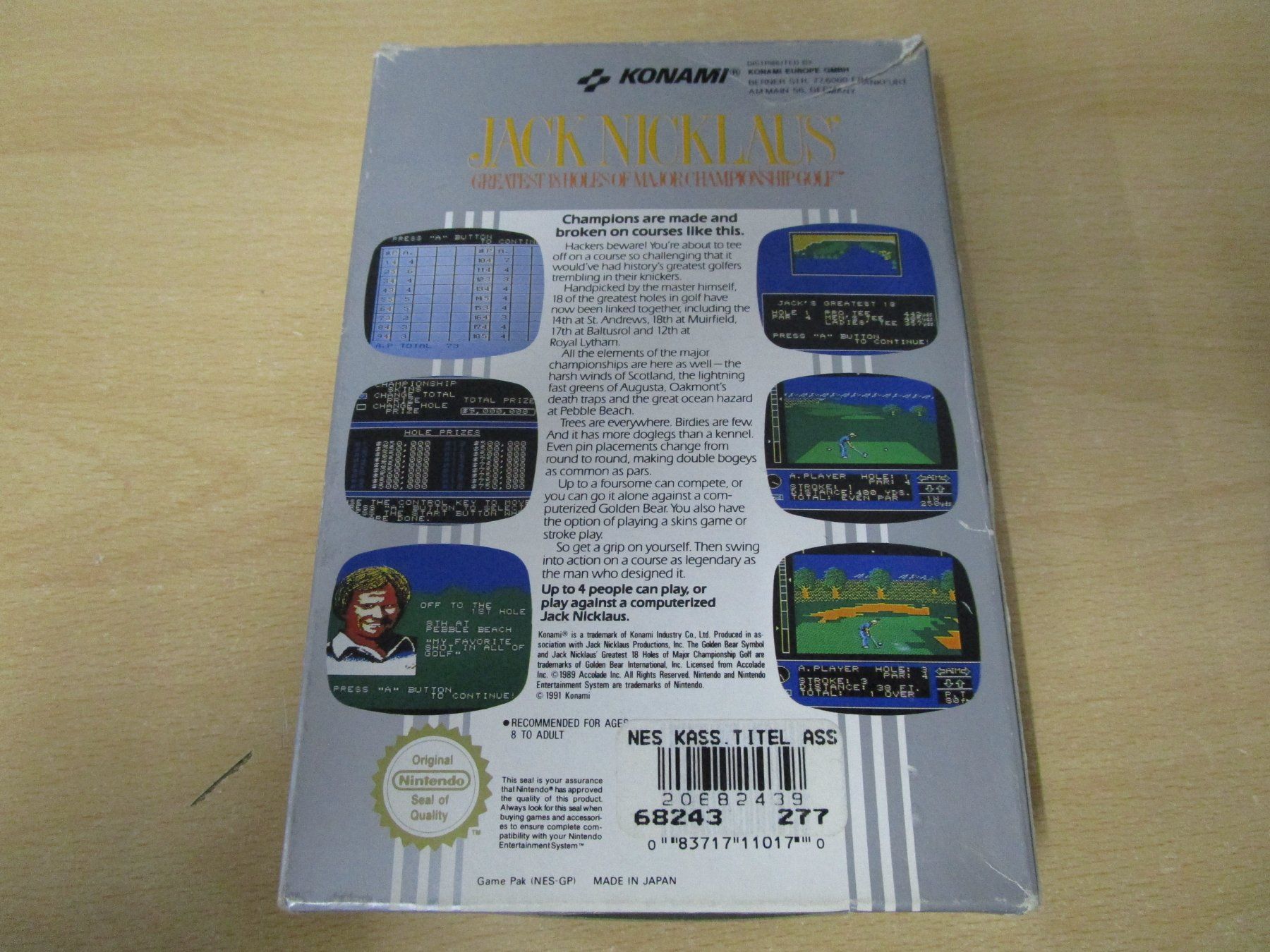 Nintendo Giochi: Jack Nicklaus Golf - Nintendo Entertainment System NES – Usato da Goldau venduto da agestuffer 4