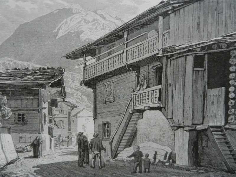 Gravures: Schiers im Prättigau – D'occasion à Risch par Rischli15 1