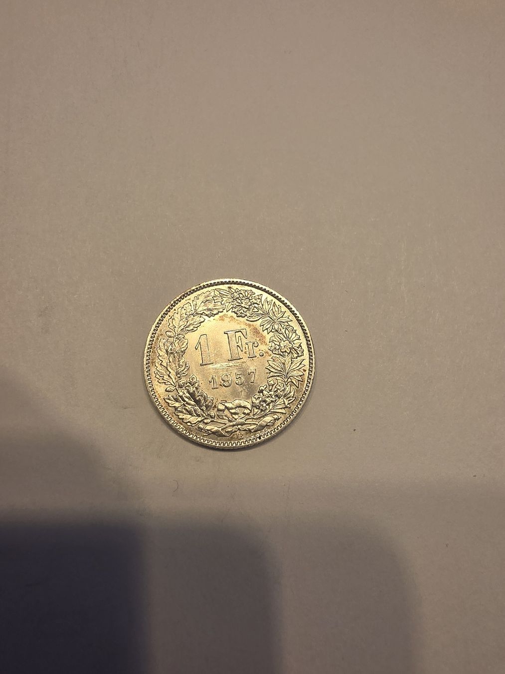 Toutes les monnaies: piece argent 1chf 1957 SUP – Neuf (Voir description) à Fribourg par yan_z5fr
