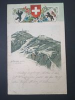 Prägekarte Säntis Appenzell, 1903