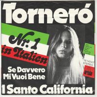 I Santo California - Torneró 7" Vinyl 1975